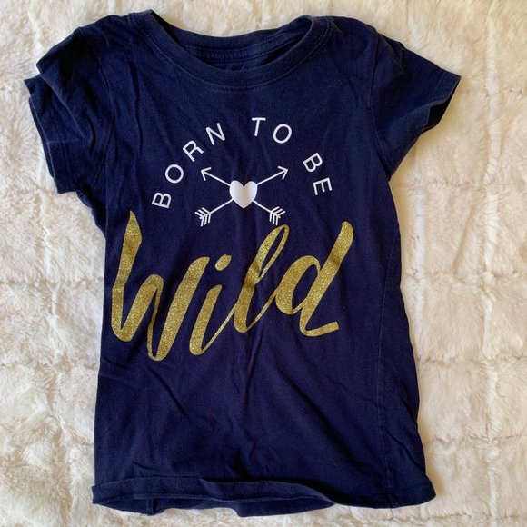 🌸3 for 10🌸'Born to be wild' T-shirt - Picture 1 of 2